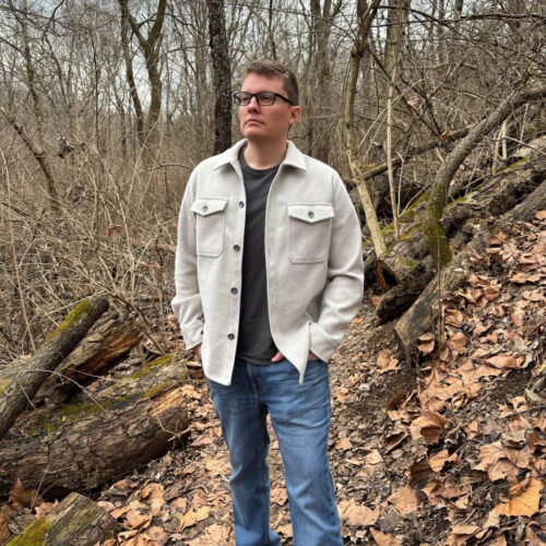Photo of Wake Anderson in a forest