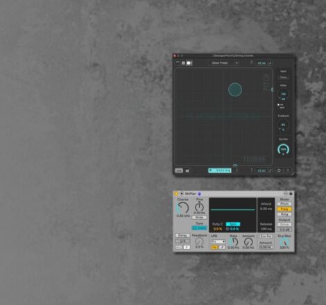 Screenshots of pitch shifting plugin interfaces