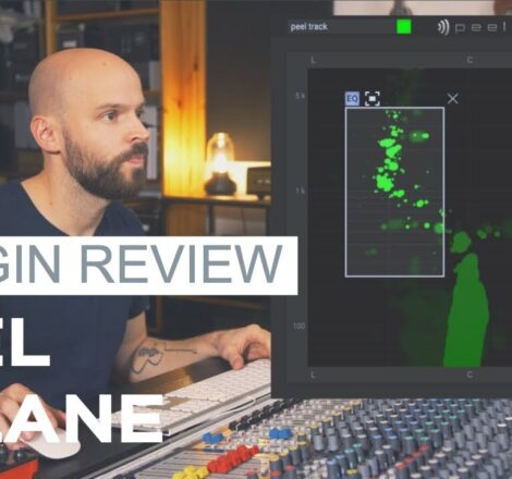 Zed Marty demonstrating PEEL plugin from a music studio