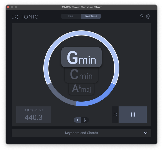 zplane TONIC intelligent key detection plugin