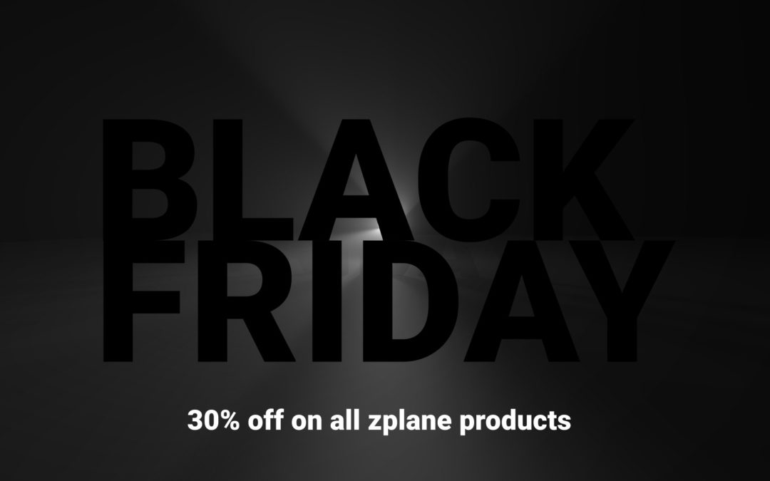 Black Friday is here – save 30% in the sale of the year!