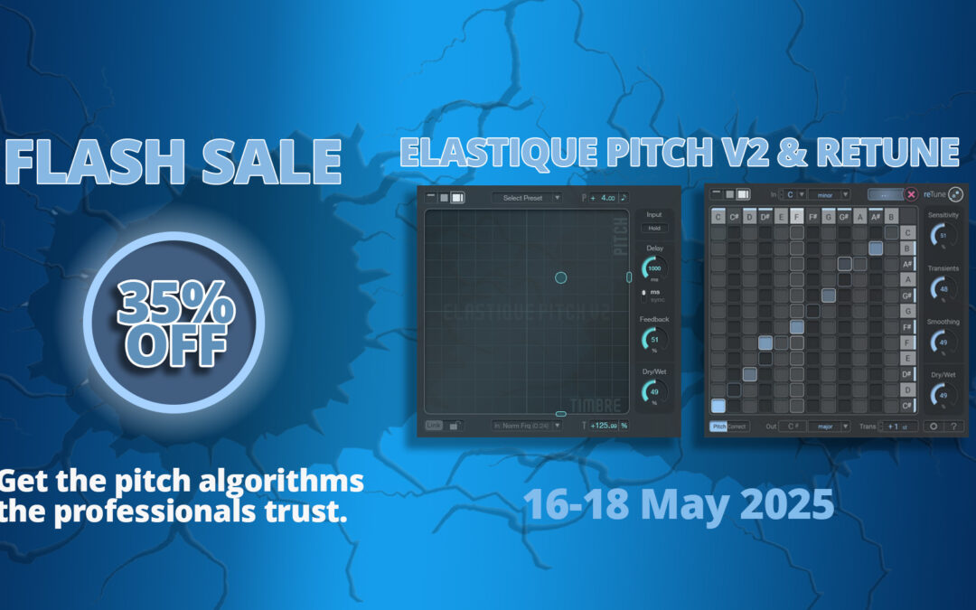 Pitch Flash Sale – Save 35% on ELASTIQUE PITCH V2 and RETUNE