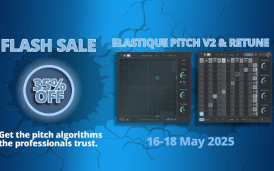 Pitch Flash Sale – Save 35% on ELASTIQUE PITCH V2 and RETUNE
