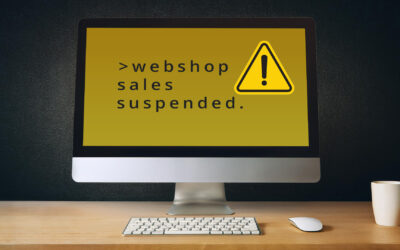 Shop Sales Suspended